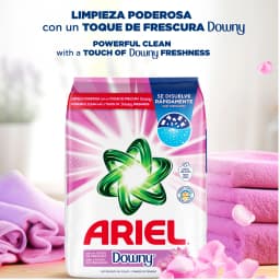 Ariel Laundry Detergent Powder with a Touch of Downy Freshness, 2.7 kg, 60 Loads - Thumbnail 2