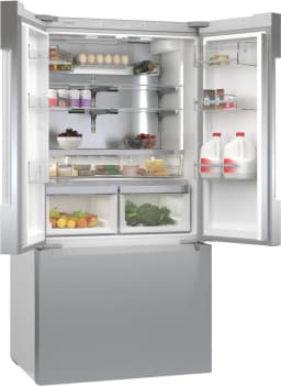 B36CT81ENS 36" French Door Refrigerator Integrated handle, 3 Door - Thumbnail 5