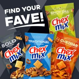 Chex Mix Bold Garlic and Herb Snack Mix, Snack Cup, 2.5 oz - Thumbnail 5