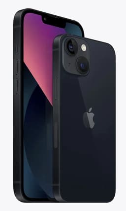 Restored AT&T Apple iPhone 13, 128 GB, Midnight - Prepaid Smartphone [Locked to AT&T] - Thumbnail 2