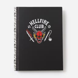 Stranger Things: the Official Hellfire Club Notebook: A Grid-Paper Notebook for Journaling, Drawing, Coloring, and More (Hardcover) - Thumbnail 5