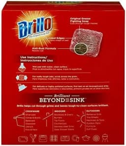Brillo Steel Wool Soap Pads, 18 Count - Thumbnail 3