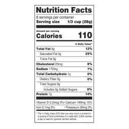 Great Value Mild Cheddar Finely Shredded Cheese, 8 oz Bag - Thumbnail 4