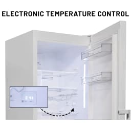 Conserv 12cf No Frost Bottom Freezer Refrigerator Wine Rack GARAGE READY E-Star - Thumbnail 5