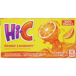 Hi-C Orange Lavaburst Juice Drink Cartons, 6 fl oz, 8 Pack - Thumbnail 10