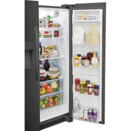 FrigidaireFRSS2623AD 26 Cu. Ft. 36" Standard Depth Side by Side Refrigerator, Black Stainless Steel - Thumbnail 7