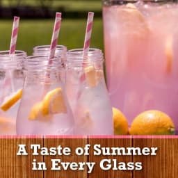 Country Time Pink Lemonade Powdered Drink Mix, 1 Canister, for Flavorful Hydration and Shareable Refreshment, Naturally Flavored with Other Natural - Thumbnail 3