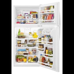 WHIRLPOOL WRT148FZDW top freezer freestanding refrigerator - Thumbnail 3