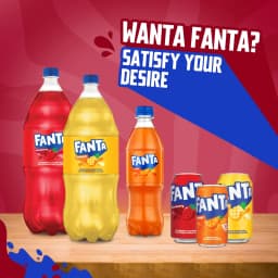 Fanta Strawberry Soda Pop Bottle, 2 Liter - Thumbnail 6
