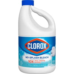 Clorox Splash-Less Liquid Bleach, Clean Linen, 77 fl oz - Thumbnail 2