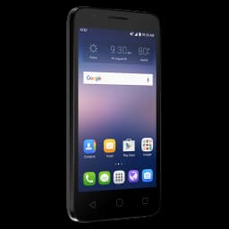 AT&T PREPAID Alcatel Ideal 8GB Prepaid Smartphone, Black - Thumbnail 4