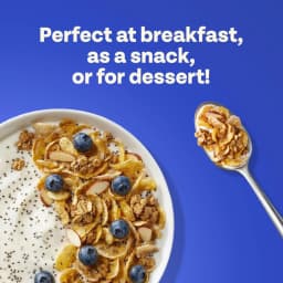 Honey Bunches of Oats with Almonds Almond Breakfast Cereal, Family Size 28 oz Box - Thumbnail 6