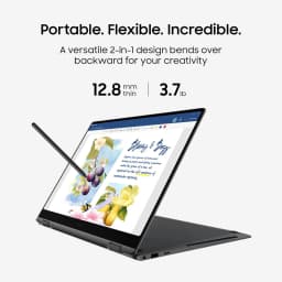 Samsung Galaxy Book5 Pro 360 16" Touchscreen 2-in-1 Laptop, Intel Core Ultra 7 256V, 512 GB SSD - Thumbnail 4