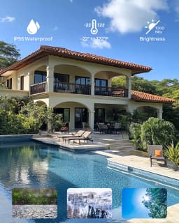 Sylvox 65 inch 120Hz Outdoor TVs,4K Smart Television 1000nits with Dobly Atmos, IP55 Waterproof - Thumbnail 3