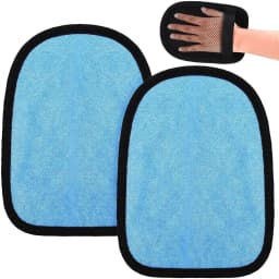 KLYNE - 2 Pcs Sand Wipe Off Mitts Beach Mitt Wipe Duster Cleaner - Thumbnail 1