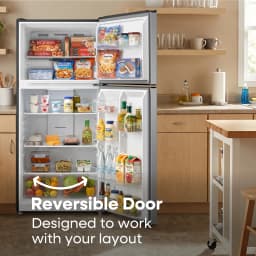 Element 18.1 cu. ft. Top Freezer Refrigerator – Stainless Steel, ENERGY STAR - Thumbnail 14