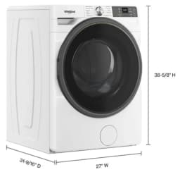 Whirlpool WFW5720RW 4.5 cu. ft. Smart Front Load Washer FreshFlow Vent System - Thumbnail 3