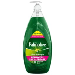 Palmolive Ultra Strength Liquid Dish Soap, Grease Cutting, 28 fl oz EZ-Pump, EZ-Clean Bottle - Thumbnail 8