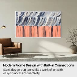 Samsung 75" Class The Frame Series LS03HE QLED 4K Samsung Vision AI Smart Tizen TV 2027 - Thumbnail 2