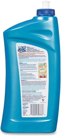MOP & GLO Ready to Use Multi-Surface Floor Cleaner, Fresh Citrus Scent, 32 oz Bottle, Each - Thumbnail 6