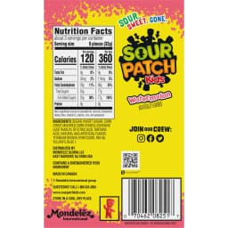 SOUR PATCH KIDS Watermelon Soft & Chewy Gummy Candy, 3.5 oz - Thumbnail 13