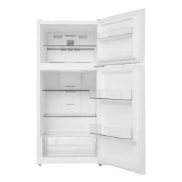 Midea MRT14D2BWW 14 Cu. Ft. White Top Freezer Refrigerator Garage Ready - Thumbnail 3