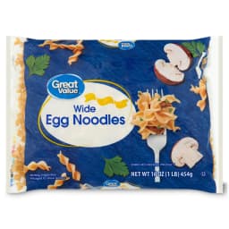 Great Value Wide Egg Noodles, 16 oz - Thumbnail 1