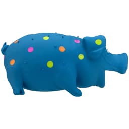 Vibrant Life Multicolor Pig Latex Dog Toy, Chew Level 1 - Thumbnail 5