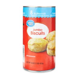 Great Value Jumbo Buttermilk Biscuits, 16 oz, 8 Count - Thumbnail 2