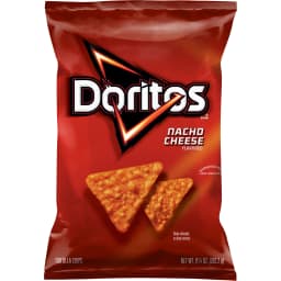Doritos Nacho Cheese Flavored Tortilla Chips, 9.25 oz Bag - Thumbnail 1