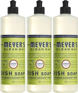 Mrs. Meyer's Clean Day Liquid Dish Soap, Cruelty Free Formula, Lemon Verbena Scent, 16 Oz- Pack - Thumbnail 1