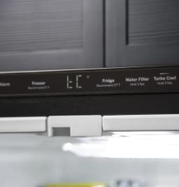 GE GNE25JGKBB 24.7 Cu. Ft. Freestanding French Door Refrigerator - Thumbnail 5