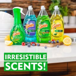 Gain Ultra Dishwashing Liquid Dish Soap, Original Scent, 38 fl oz - Thumbnail 5