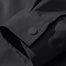 Maoxin Men's Coats Men's Lapel Leather Jacket Casual Loose Men's Leather Jacket Solid Color Long Sleeved Hooded Casual Jacket/jacket Black M - Thumbnail 5