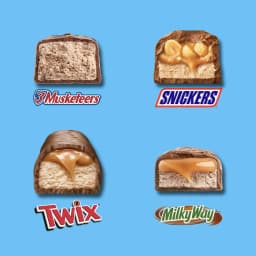 Mars Mixed Snickers, Twix, Milky Way, & 3 Musketeers Minis Chocolate Bars - 19.49 oz Bulk Bag - Thumbnail 4
