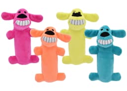 Multipet Loofa Plush Dog Toy, Assorted, 6" - Thumbnail 1
