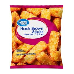 Great Value Hash Brown Sticks, Shredded Potatoes, 22 oz (Frozen) - Thumbnail 1