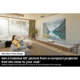 Samsung 120" LPU7D Series The Premiere Ultra Short Throw 4K AI Smart TV Laser Projector - Thumbnail 8