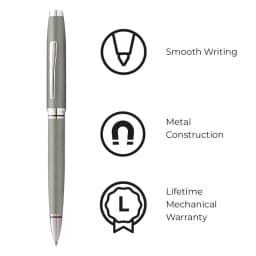 Cross Coventry Gunmetal Gray Ballpoint Pen - Thumbnail 3