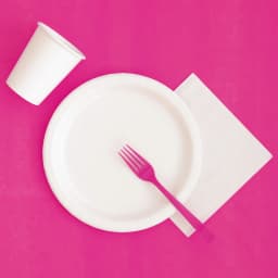24 Count Pink Disposable Plastic Forks by Way To Celebrate - Thumbnail 2
