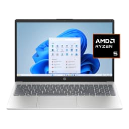 HP 15.6 inch FHD IPS Touch Windows Laptop AMD Ryzen 5 7520U 8GB 1TB SSD Natural Silver - Thumbnail 10