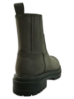 Time and Tru Women's Lug Chelsea Boots, Wide Width Available - Thumbnail 4