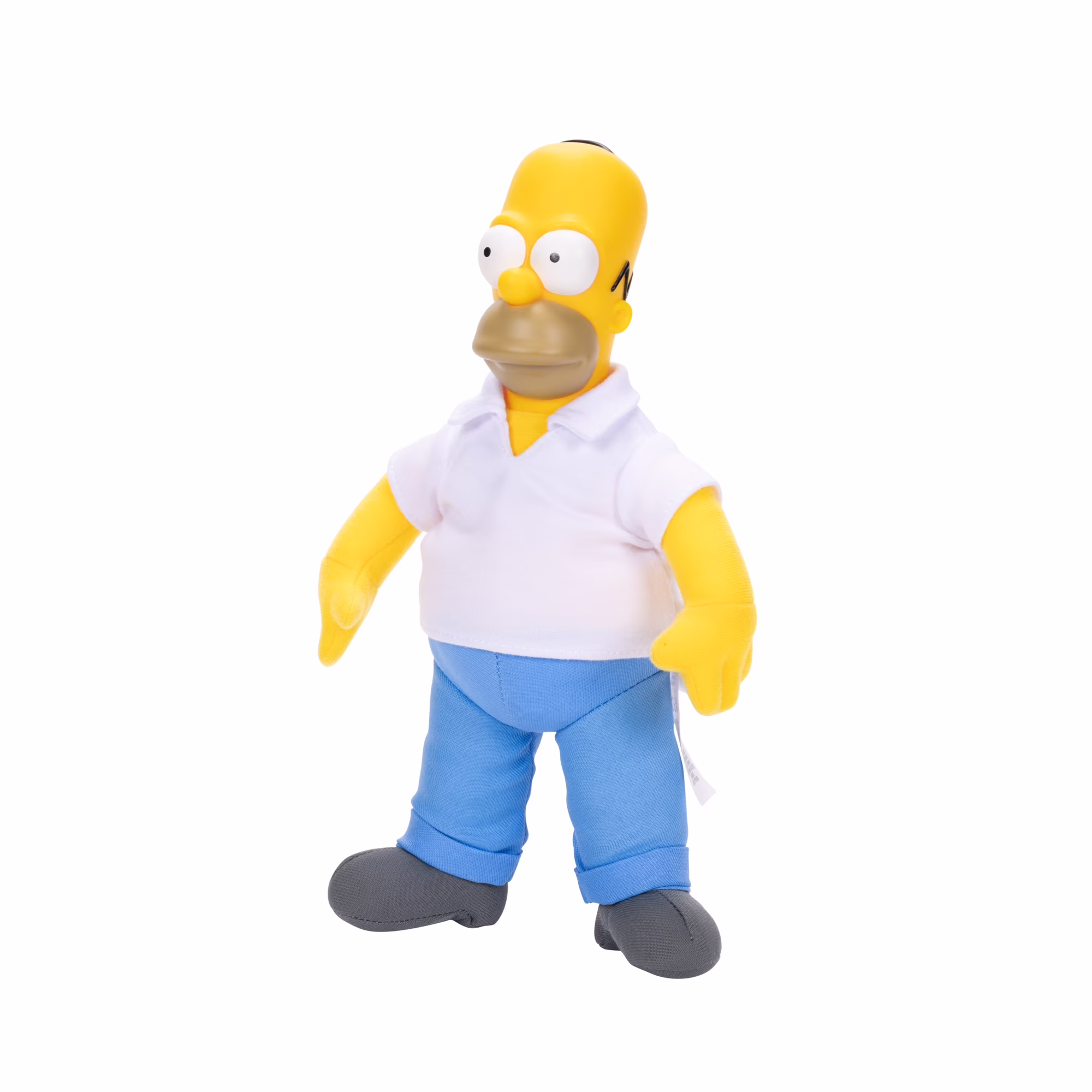 The Simpsons 9 Inch Scale Plush Homer Simpson Figure with Soft Plush Body and Sculpted Head - Thumbnail 5