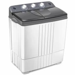 Gymax Portable Washing Machine Compact Twin Tub 20 lbs Capacity Washer Spinner - Thumbnail 1