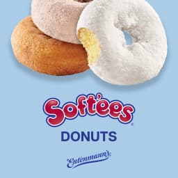 Entenmann's Softees Assorted Donuts, 12 count, Plain, Cinnamon, Sugar Powdered Doughnuts, 17 oz Variety Pack - Thumbnail 2
