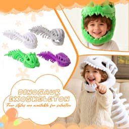 Plush Toys, 35 Inch Dinosaur Skeleton Plush, Neon Dinosaur Toys, Glow in The Dark Plush, Soft Dinosaur Skeleton, Bright Neon Green Stretchy Stuffed - Thumbnail 1