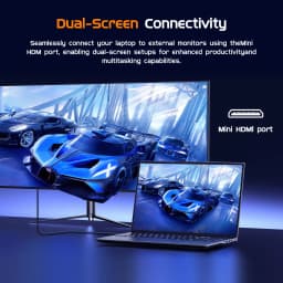 16" Laptop Computer,Intel Core i5,16GB RAM 512GB SSD,Windows 11 Pro Notebook PC,MS Office 2024 - Thumbnail 8
