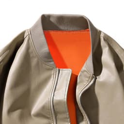 Maoxin Mens Jacket Men's Dashion Motorcycle Solid Color Zipper Pocket Leather Long Sleeved Hooded Jacketss for men Coffee 2XL - Thumbnail 4