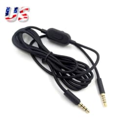 RHEA- 3.5Mm Male Audio Earphone Cable Adapter For Logitech Gpro X G233 G433 Headset P - Thumbnail 1