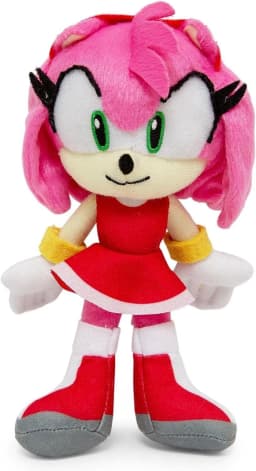 Sonic Amy 8 inch Plush Clip - Thumbnail 1